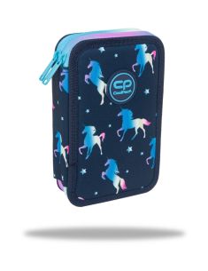 Ученически несесер с пособия COOLPACK - JUMPER 2 - Blue unicorn