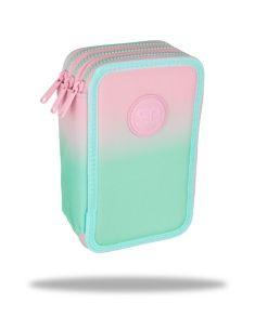 Ученически несесер с пособия Coolpack - Jumper 3 - Gradient Strawberry
