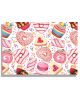 Блок за рисуване №4 Rainbow - Donuts, 190 g, 10 листа