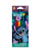 Триъгълни цветни моливи 12 цв. Stitch Colorino