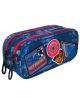 Ученически несесер с два ципа Coolpack DUKE Badges B Blue
