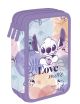 Ученически несесер с пособия Coolpack - Jumper 3 - Stitch Pastel